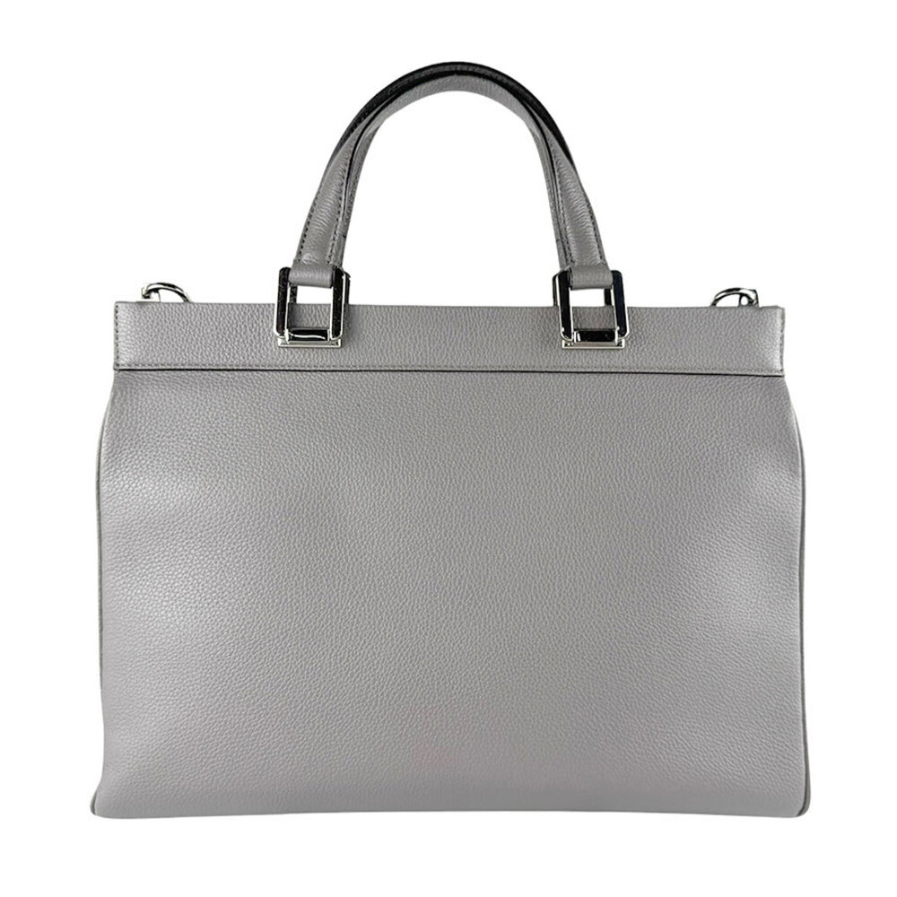 GUCCI Gray Leather Shoulder Bag - Picture 3 of 14